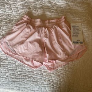 Lululemon strawberry milkshake 4” shorts. Hotty hot